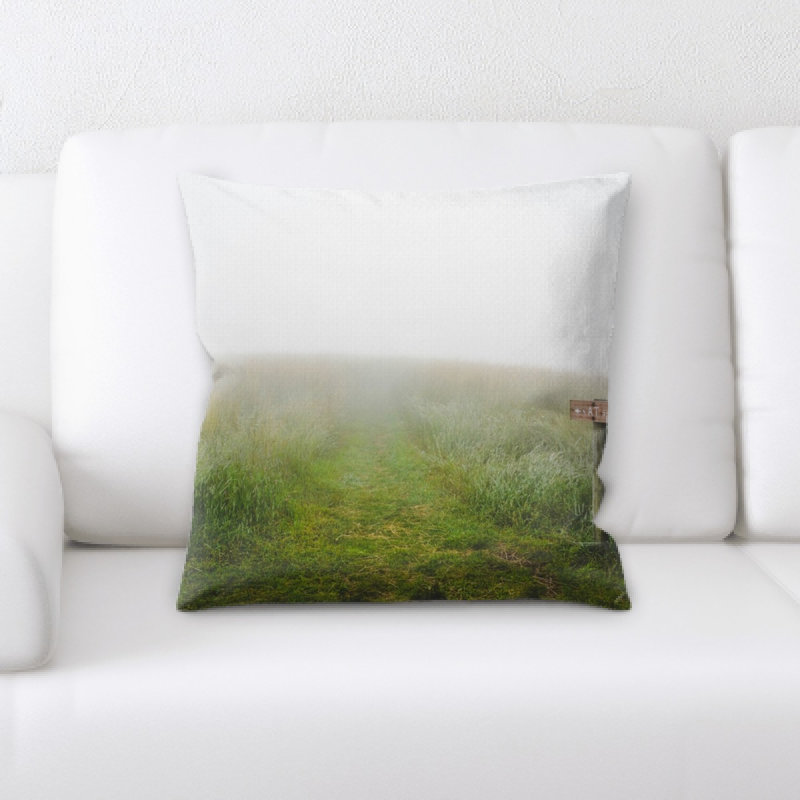 Housse et insert de coussin carré en gazon