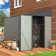 6 ft. W X 8 ft. D Metal Lean-To Storage Shed