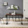 Coreyana Extendable Metal Base Dining Table