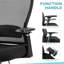Chaise d'ordinateur ergonomique à haut dossier avec appui-tête réglable et hauteur - chaise de bureau en filet respirant, base pivotante silencieuse à 360 °, capacité de 250 lb - multifonctionnelle pour le bureau à domicile