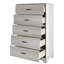 Commode 5 tiroirs Helton