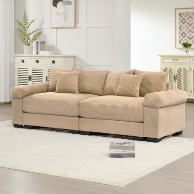 Coussin modulaire surdimensionné de 92 po Cloud