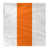 White/Orange