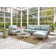 Square Resin Outdoor Coffee Table