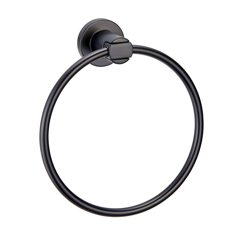 Arlandis Towel Ring, Black