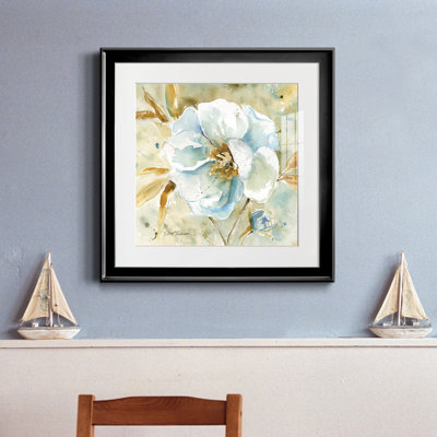 Pivoine - Cadre photo, reproduction d'art sur papier