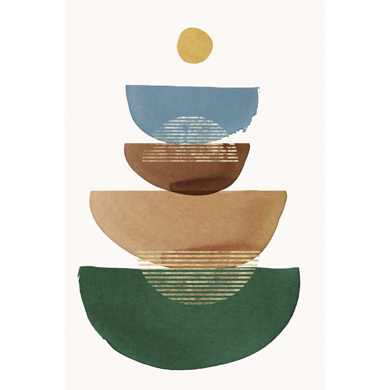 «Playful Luna II» par - Impression sur toile tendue, H 30 po x l 20 po