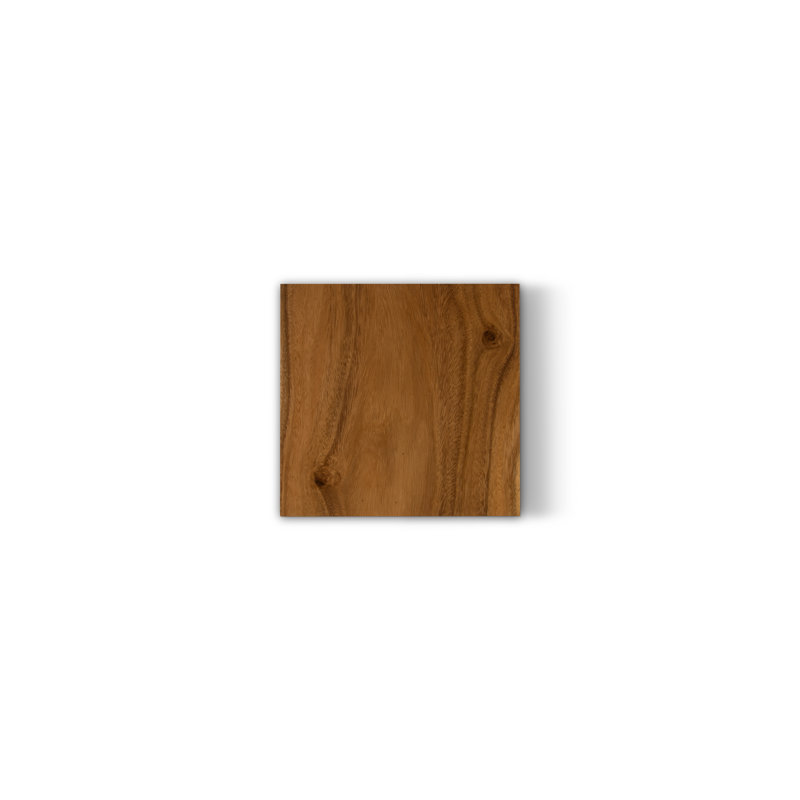 Pedestal Mitered Sculpture, Brown, 20" H x 14" W x 14" D