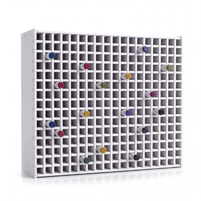 Rangement pour marqueurs grande capacité, 180, 270 ou 300 emplacements, organisateur de bureau pour stylos, support empilable en PVC pour fournitures artistiques avec séparateurs amovibles, idéal pour la maison, la salle de classe et l'atelier d'artiste.