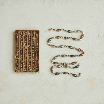 Glass Garland In Kraft Box