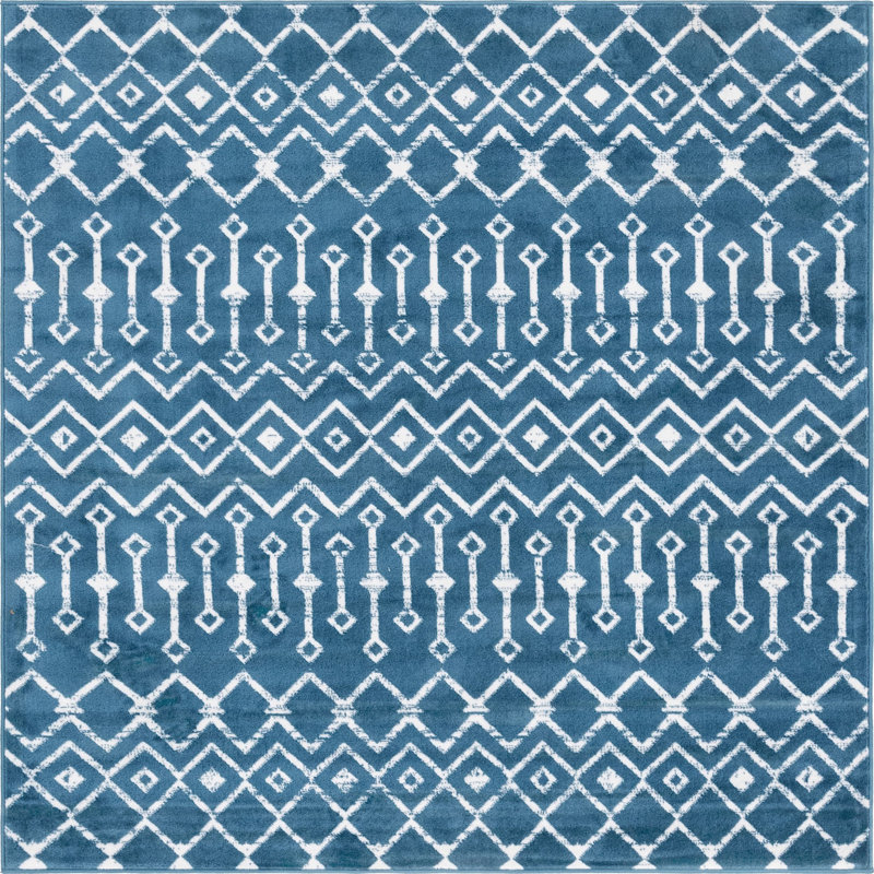 Aemtenan Abstract Indoor Rug, Square 6'