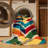 Washable Rainbow Arches Hawaiian Area Rug-352714880
