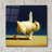 'Yoga Chick Revolved Triangle' by Lucia Heffernan