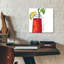  «Bloody Mary» par Susan Ball, art mural en verre acrylique, 12 po x 12 po