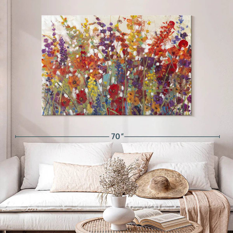 Harnek variété de fleurs II, H 34 po x l 51 po