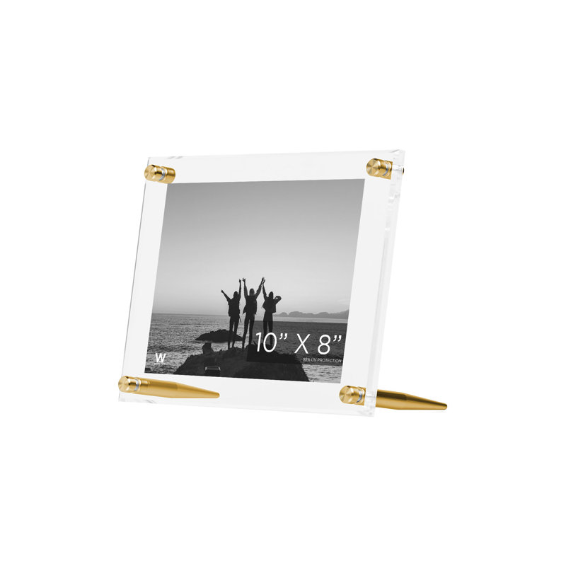 Tabletop Picture Frame, Gold, 8" x 10"