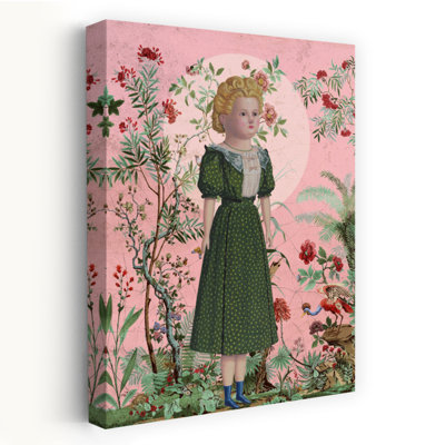 Sweet Lily May Vintage Lily Portrait Spring Wall Art