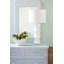 Crown Flat Beveled Wall Mirror