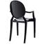 Fauteuil de salle à manger noir Casper-844510916