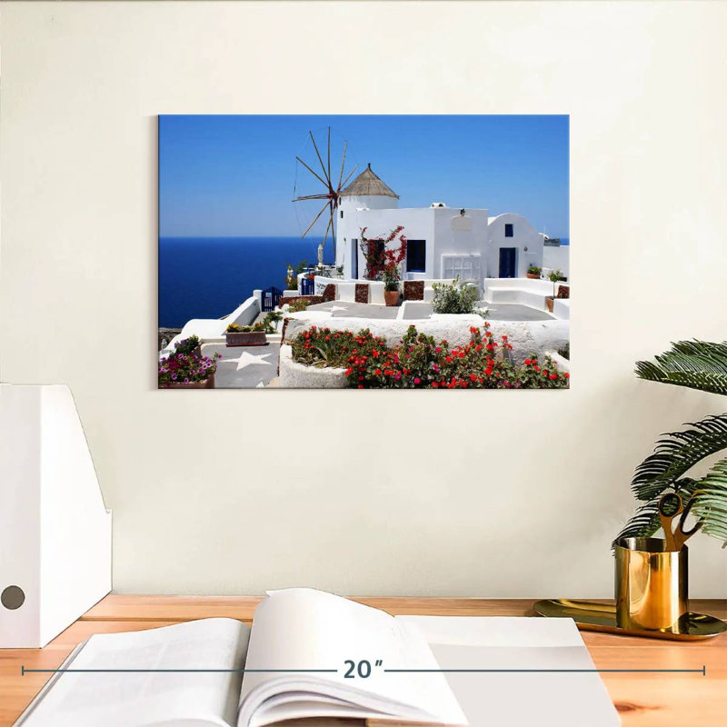 Maison de repos Gillard Santorini, H 8 po x l 12 po
