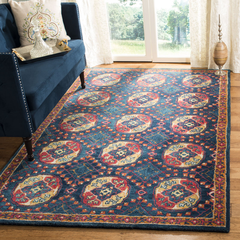 Tapis oriental en laine touffeté à la main Heritage, Rectangle 5 pi x 8 pi