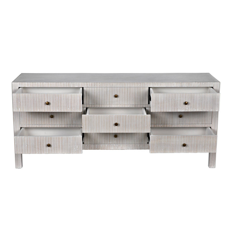 9 - Drawer Solid Wood Dresser