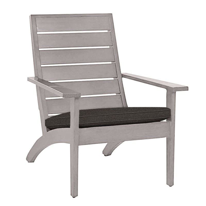 Kennebunkport Aluminum Adirondack Chair - Oyster, Oyster, Welt, Verona Fossil