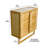 Mitch Solid Wood Bathroom Cabinet-874594131