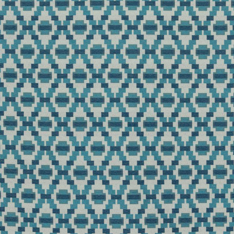 Suite Step Up Trellis Fabric, Blue Sky