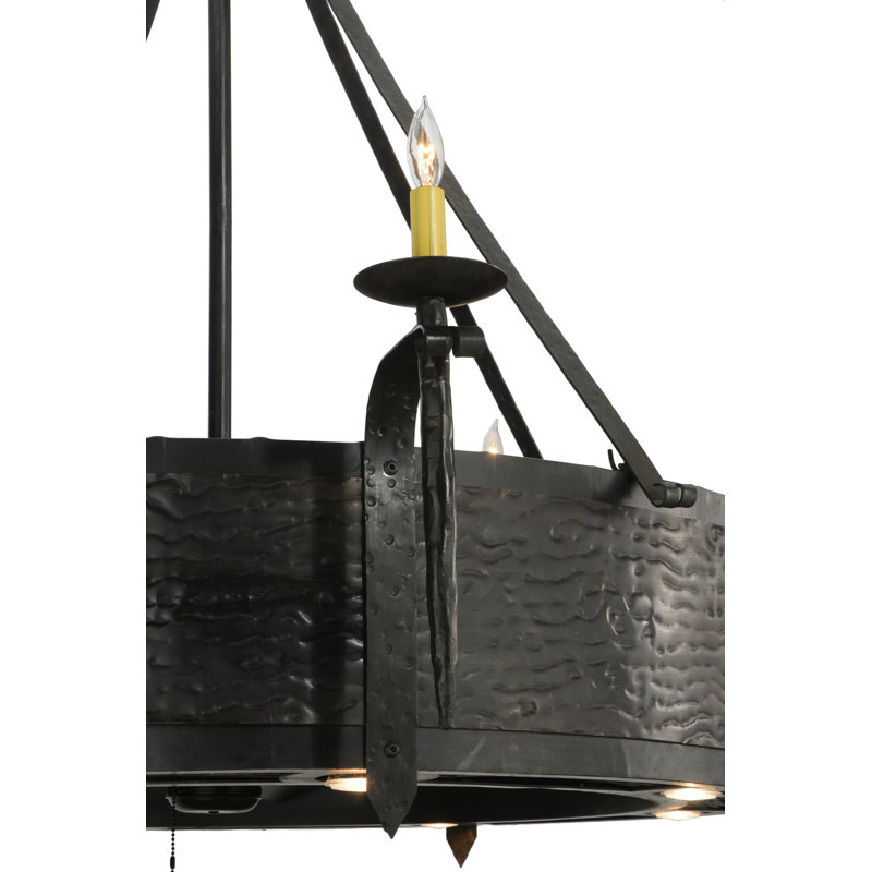 Rustic Lodge 16 - Light Chandelier