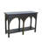 Elegant Modern Console Table with Gold Accents