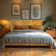 Gonsoulin Solid Wood Bed Frame with Adjustable Headboard/Handcrafted Pattern Platform Bed