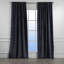 Rideau simple extra long et extra large en velours mat luxueux-71630068-71630122