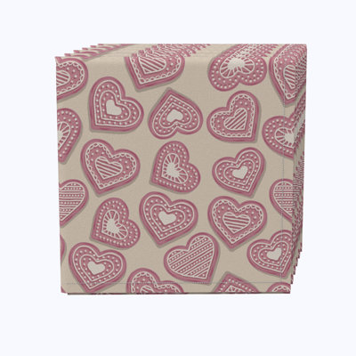 Cotton Twill No Pattern Square Napkin
