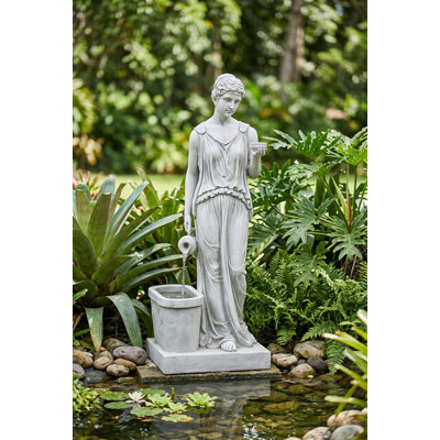 Hebe Goddess of Youth Garden Fountain