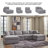 Braintree 4-Piece Double Chaise Sectional