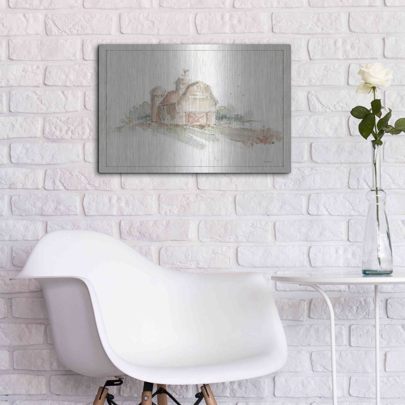 «Farm Friends XV Barn» par Lisa Audit, H 16 po x l 24 po