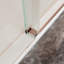 Opal Mirage MCOCOD Porte de douche à porte coulissante simple sans cadre avec verre transparent de 5/16 po (8 mm) de largeur l 56 po x H 60 po-106514202