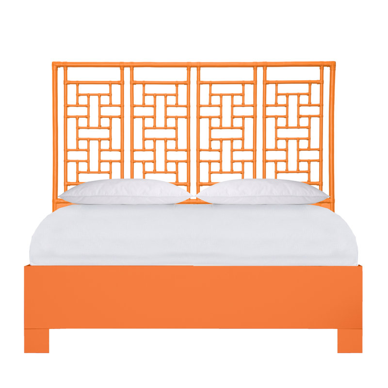 Lit plateforme Ohana, Très grand, Citrus Orange