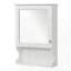 Armoire de rangement de salle de bain murale 20 "avec miroir-1105261087