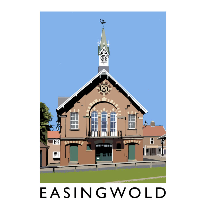 Easingwold 1 by Richard O'Neil - Print, 50 cm H x 40 cm W x 1 cm D, No Frame