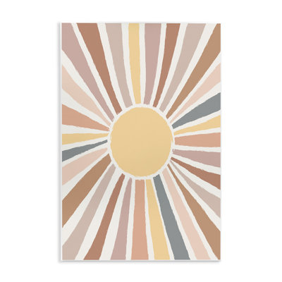 Southwestern Desert Sun Graphic Art Print