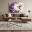 «Birds Ruby throated Hummingbird Beige», art mural sur toile-955203478