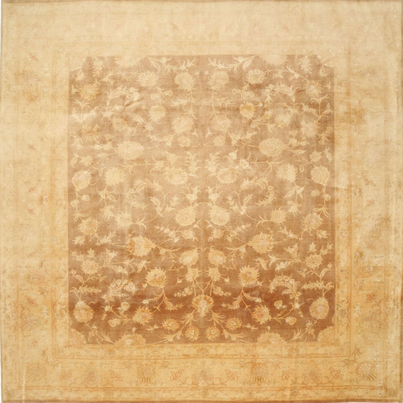 Birkholz Oriental Indoor Rug, Square 5'
