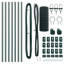 Galvanised Steel Border Fencing-1269202807-1269202806