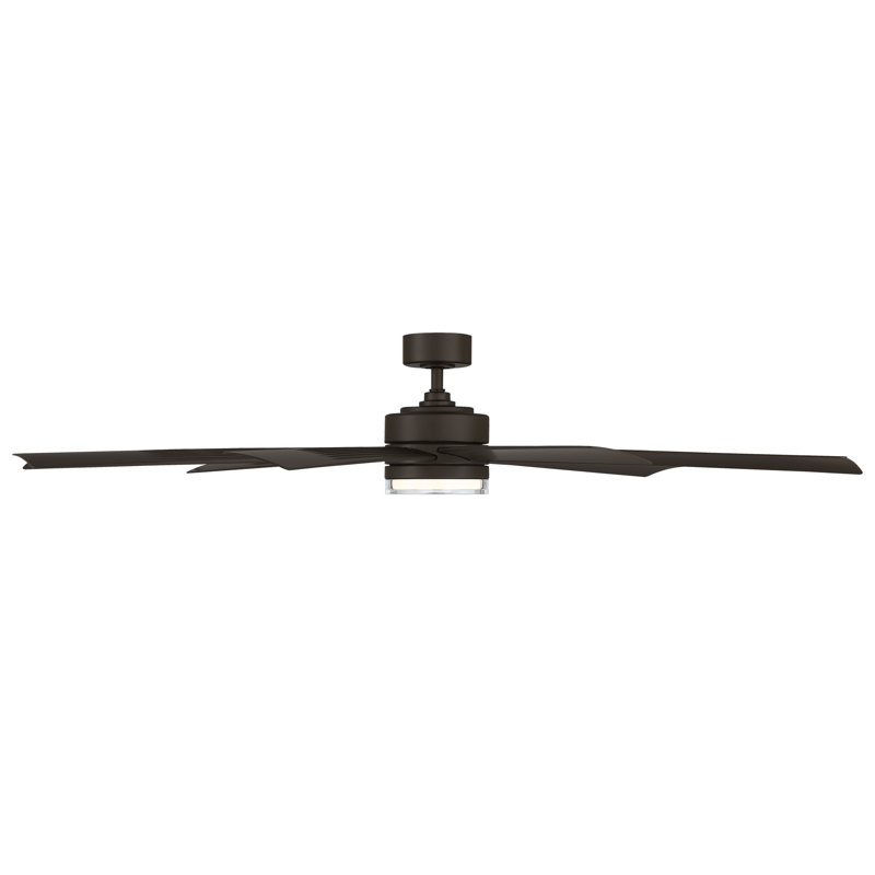 Wynd XL Bronze 72" Smart Ceiling Fan with LED Light and Remote