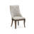Extendable Rectangular Dining Table With 4 Arm Chairs And Buffet-811010106