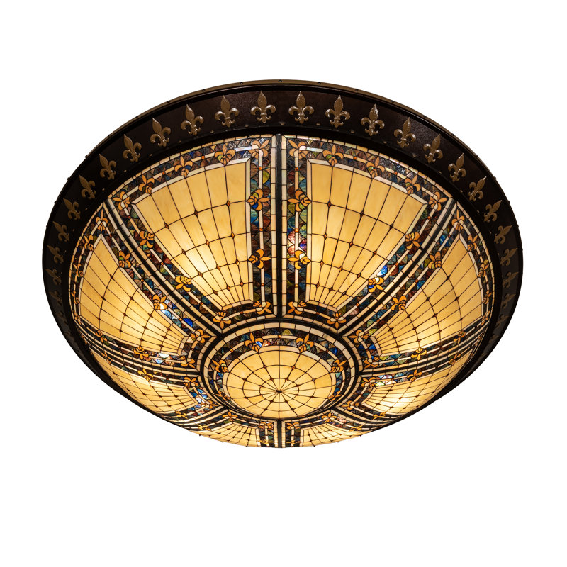 Fleur-de-lis 12 - Light Flush Mount