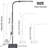 Measia 64'' LED Task Floor Lamp with USB