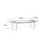 Table basse moderne de style simple-498322770